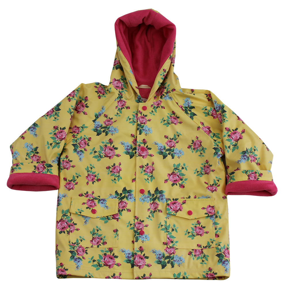 Powell Craft Lemon Floral Raincoat Oscar Rose